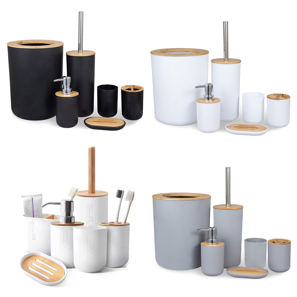 Dish Brush Bamboo - 1pc Aksesoris Kamar Mandi Botol Dispenser