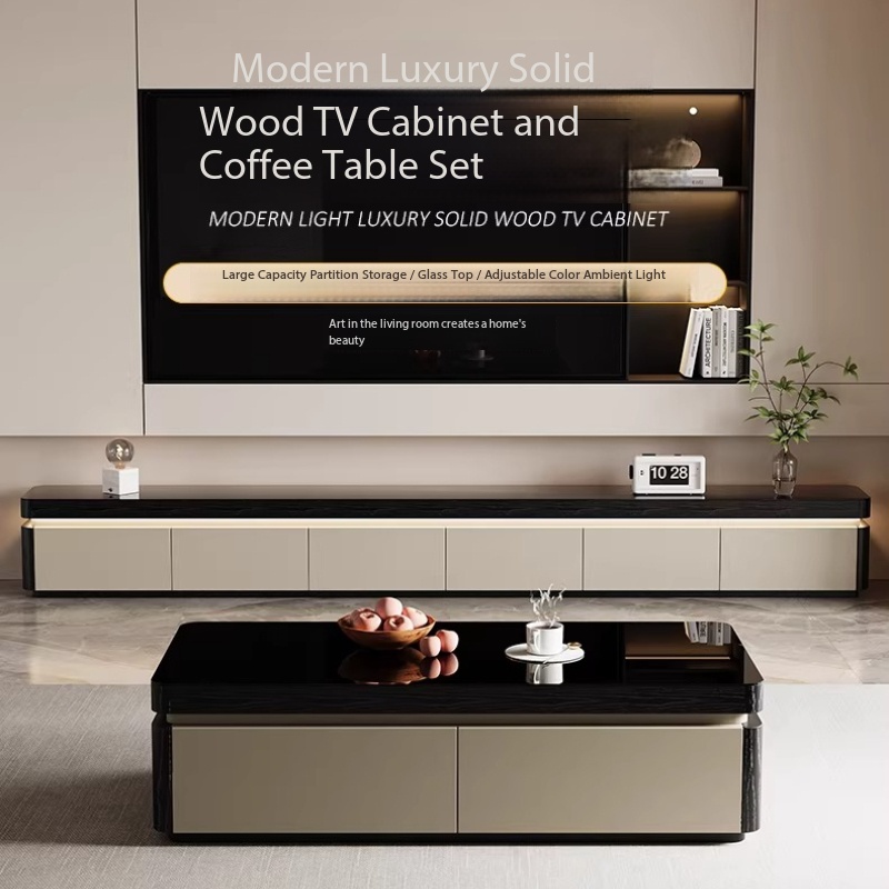 Sustainable Living Spaces - Rak TV Estetika Modern dengan Pintu