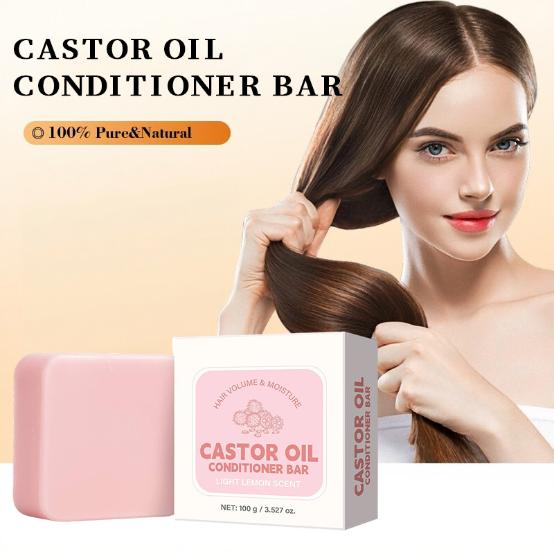 Bar Soap Shampoo Solid - Sabun Kondisioner Minyak Jarak, Sampo Padat