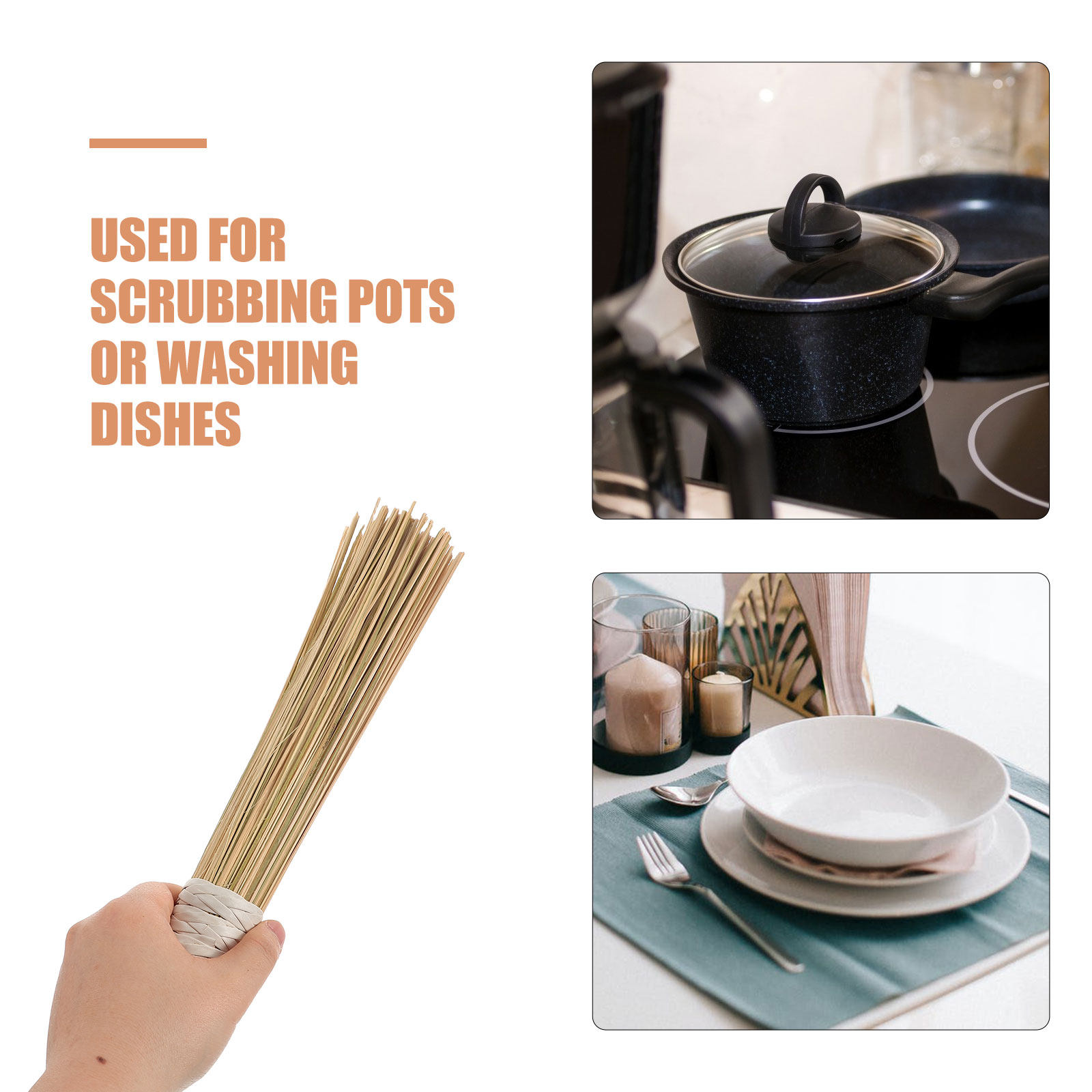 2 Buah Sikat Pembersih Peralat - Dish Brush Bamboo ulasan dan harga