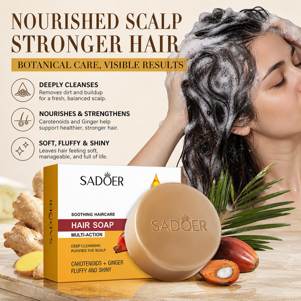 Sabun Sampo Jahe Alami untuk R - Bar Soap Shampoo Solid ulasan dan harga