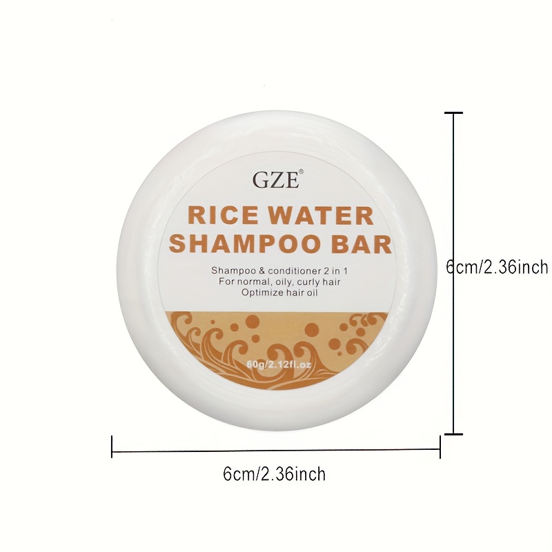 GZE sampo air beras sabun bata - Bar Soap Shampoo Solid ulasan dan harga