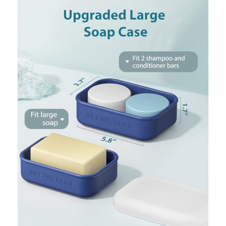 Kotak Sabun Perjalanan Anti Bo - Bar Soap Shampoo Solid ulasan dan harga