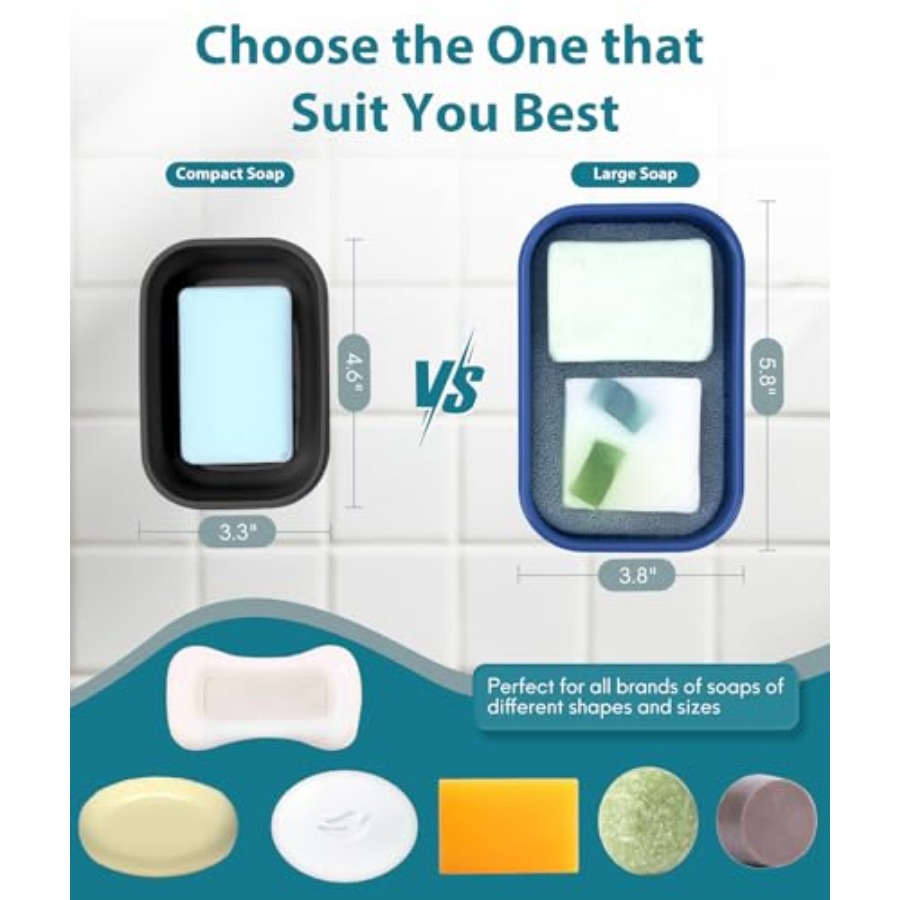 Kotak Sabun Perjalanan Anti Bo - Bar Soap Shampoo Solid ulasan dan harga