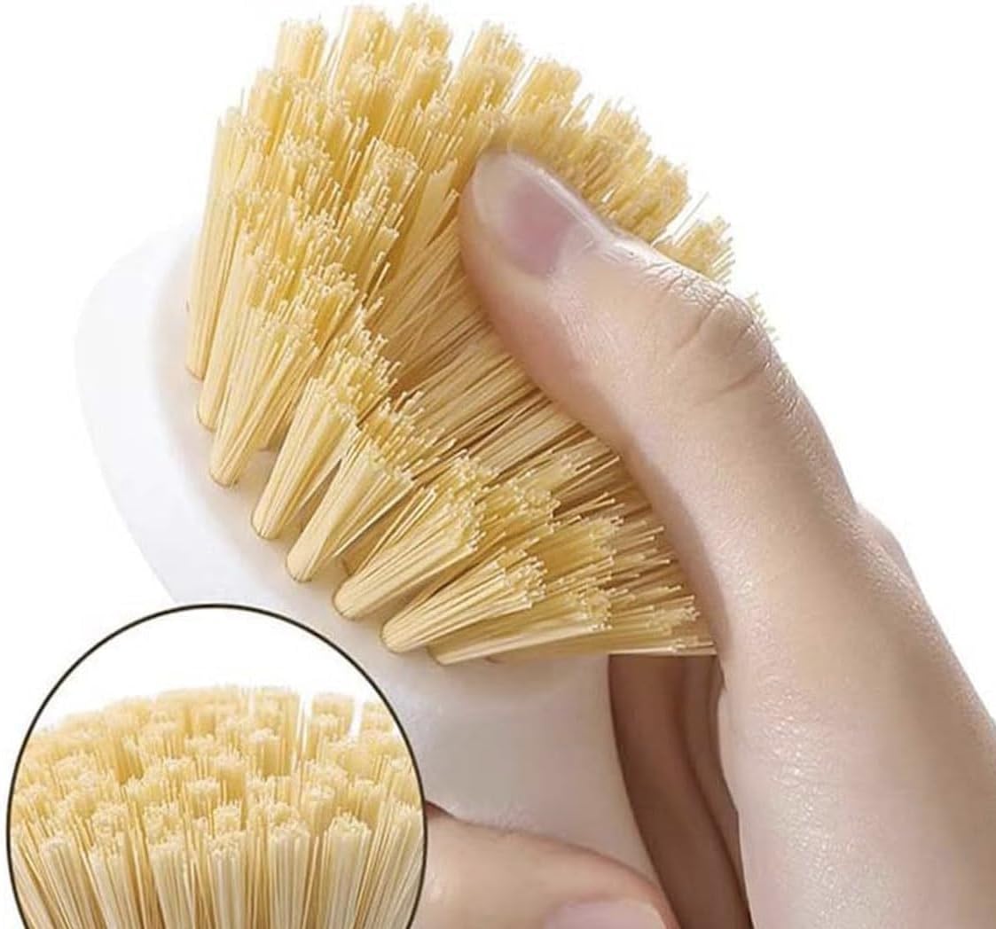 6Pcs Set Sikat & Spons Cuci Pi - Dish Brush Bamboo ulasan dan harga