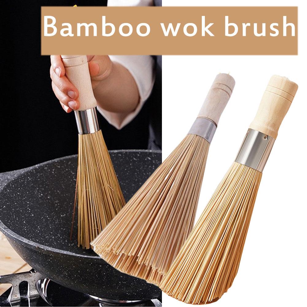 Sikat Panci Bambu Alami Gagang - Dish Brush Bamboo ulasan dan harga