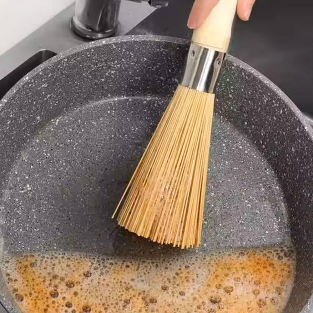 Sikat Panci Bambu Alami Gagang - Dish Brush Bamboo ulasan dan harga