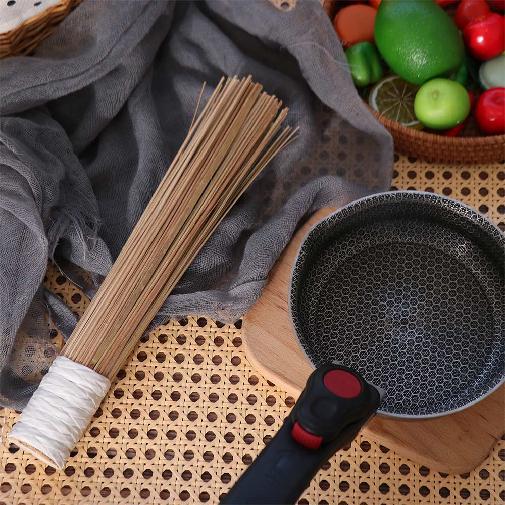 Sikat Pembersih Wajan Tradisio - Dish Brush Bamboo ulasan dan harga