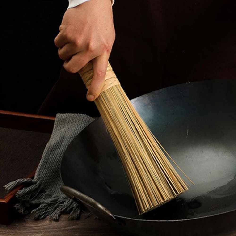 Sikat Pembersih Wajan Tradisio - Dish Brush Bamboo ulasan dan harga