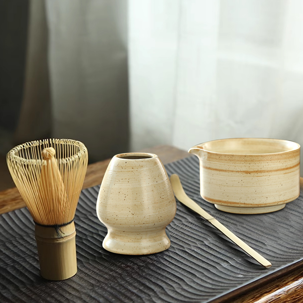 Kocokan Matcha Jepang berdiri  - Dish Brush Bamboo ulasan dan harga