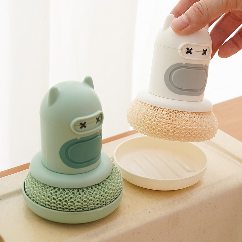 Sikat Botol Tekan Kartun untuk - Dish Brush Bamboo ulasan dan harga