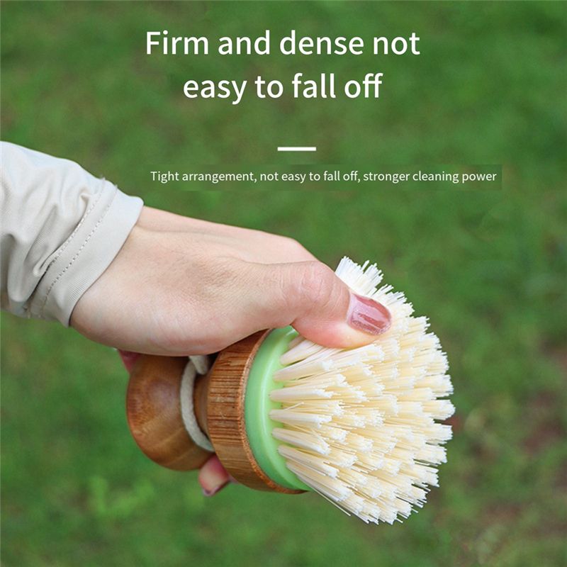 AC76-2 Paket Sikat Pembersih D - Dish Brush Bamboo ulasan dan harga