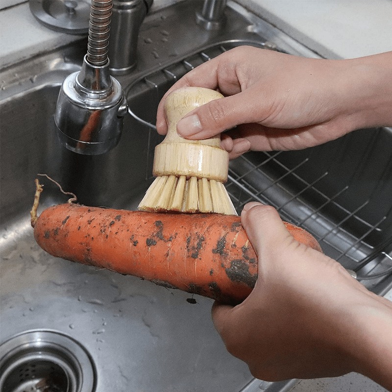Sikat Pencuci Piring Bambu, Si - Dish Brush Bamboo ulasan dan harga