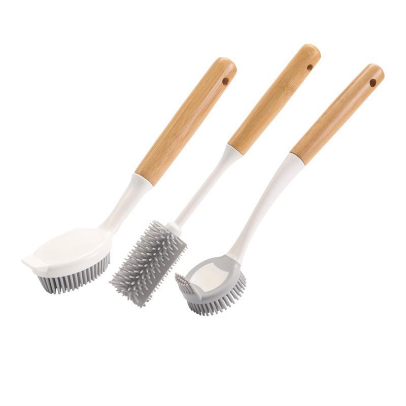 【Mesti Ada】Sikat Panci Piring  - Dish Brush Bamboo ulasan dan harga