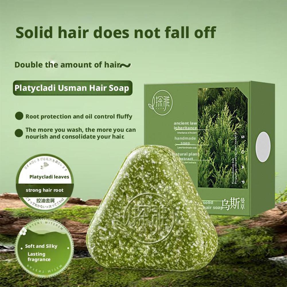 Sabun Batang Herbal Daun Cypre - Bar Soap Shampoo Solid ulasan dan harga