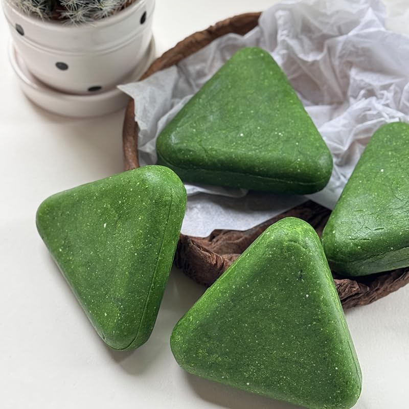 Sabun Batang Segitiga Hijau de - Bar Soap Shampoo Solid ulasan dan harga