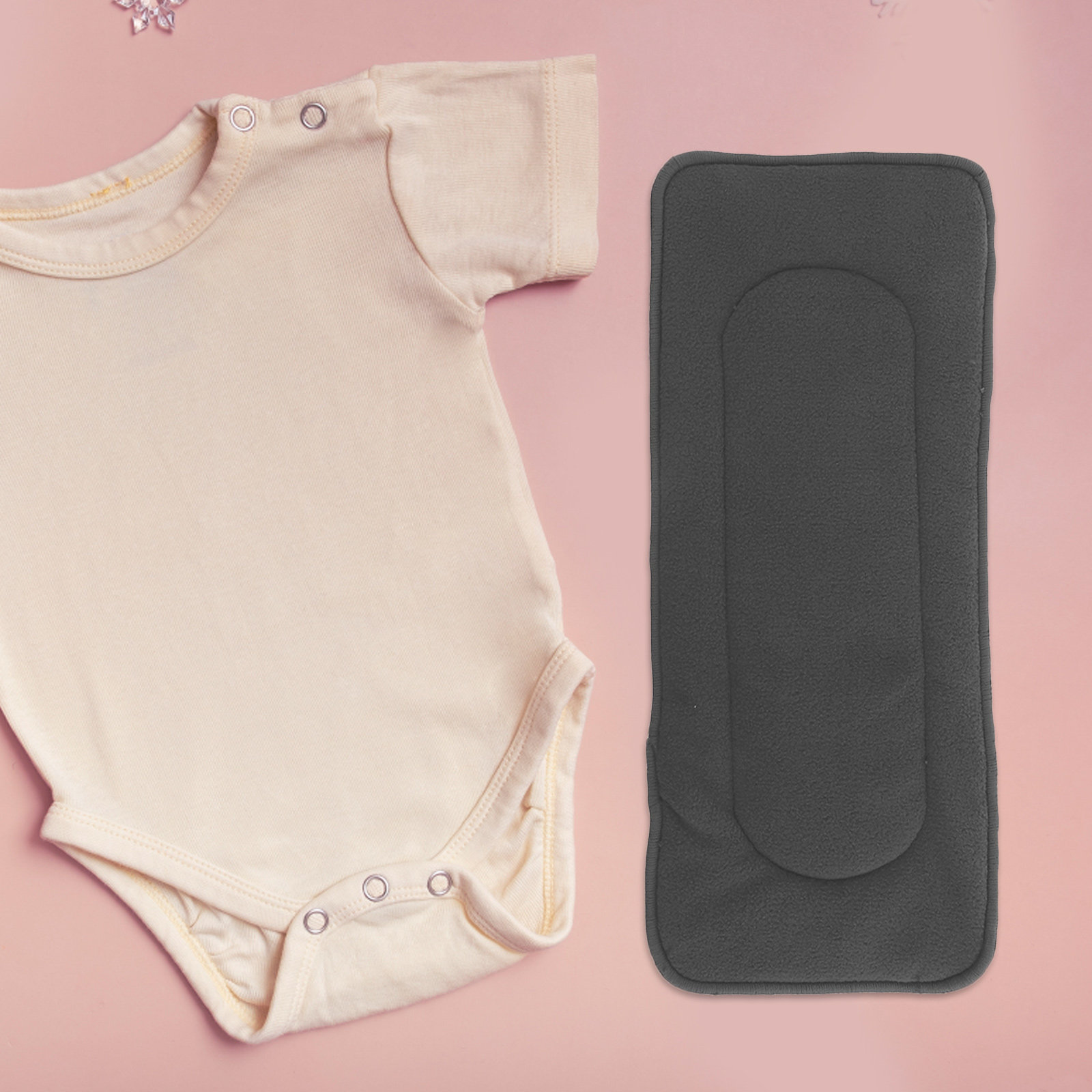 4 Buah Bantalan Popok Penyerap - Cloth Diaper Insert ulasan dan harga