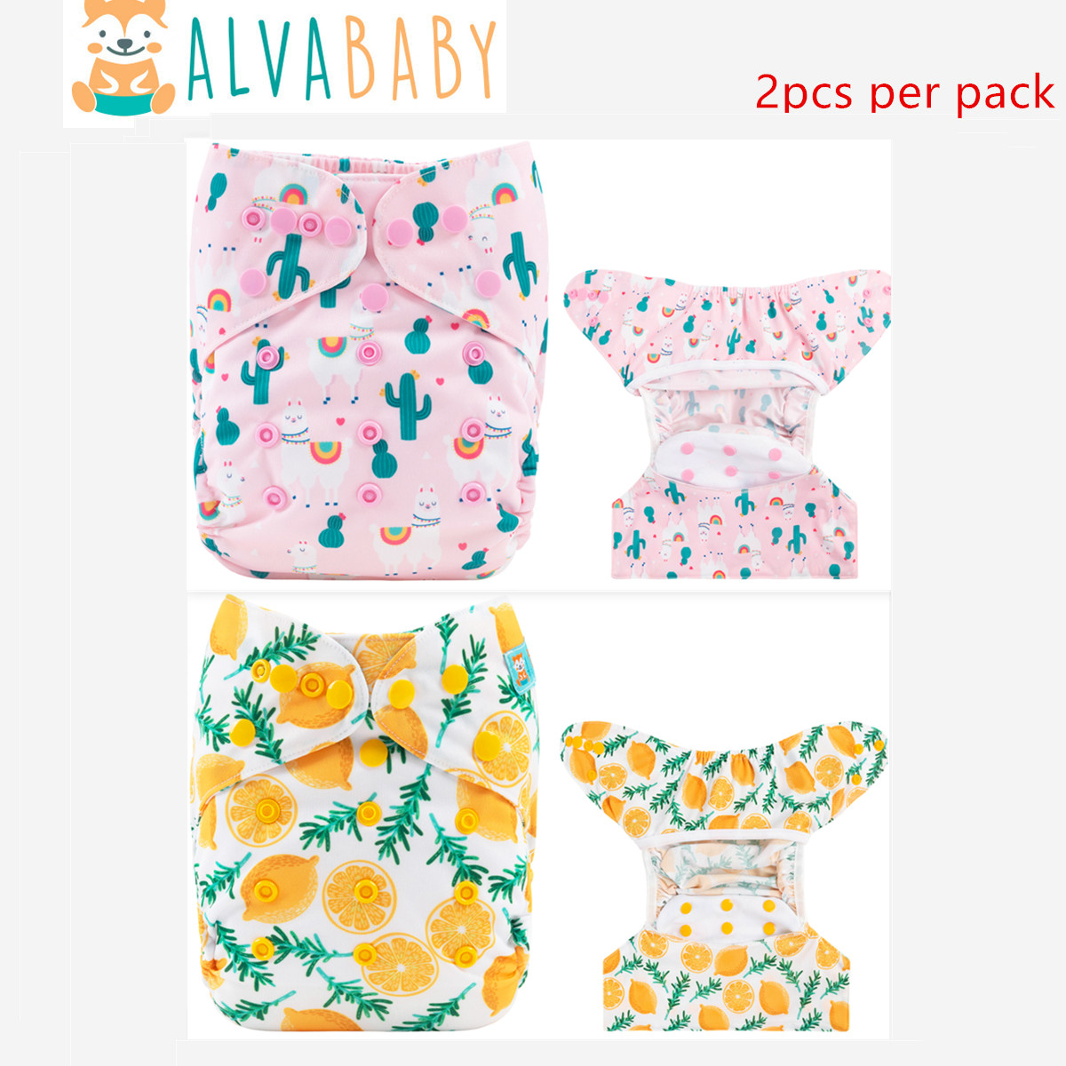 2 Buah Penutup Popok Kain Bayi - Cloth Diaper Insert ulasan dan harga