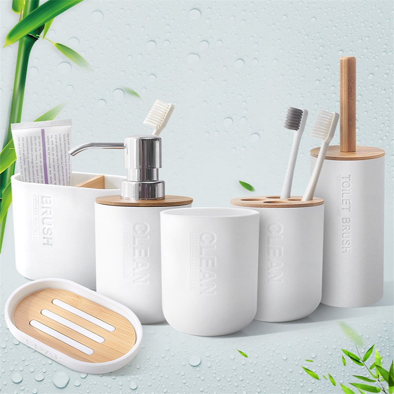 1 buah aksesori kamar mandi bo - Dish Brush Bamboo ulasan dan harga