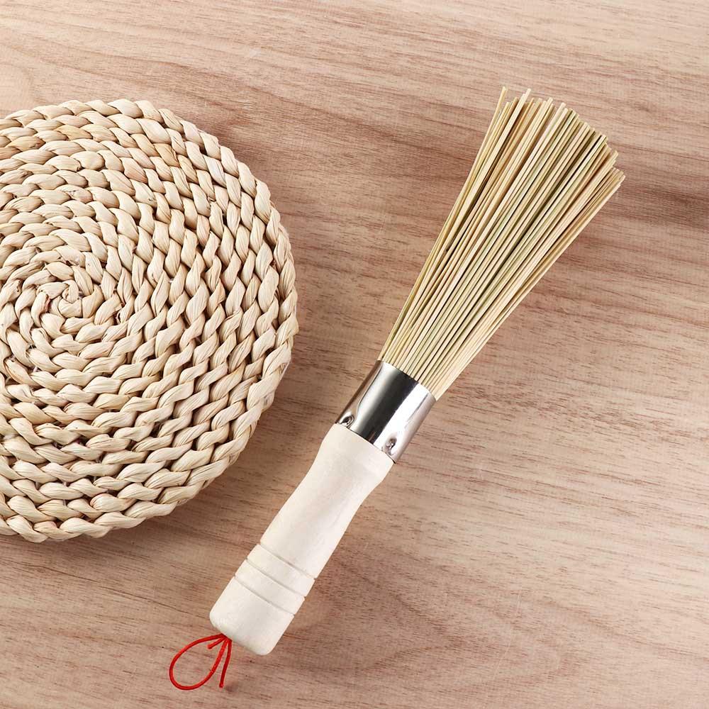 Sikat Wajan Bambu Alami Tradis - Dish Brush Bamboo ulasan dan harga