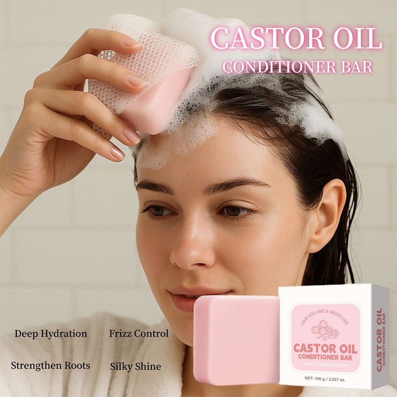 Sabun Kondisioner Minyak Jarak - Bar Soap Shampoo Solid ulasan dan harga