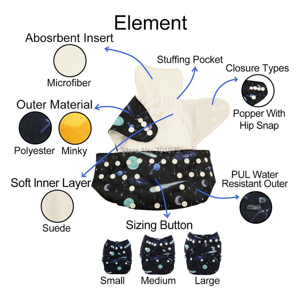 U Pilih alwababy kain popok ba - Cloth Diaper Insert ulasan dan harga