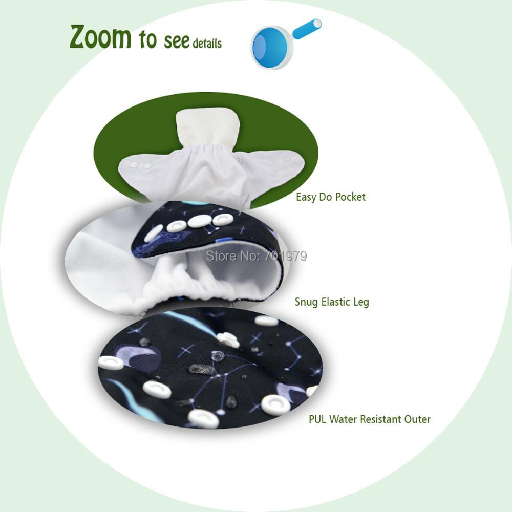 U Pilih alwababy kain popok ba - Cloth Diaper Insert ulasan dan harga