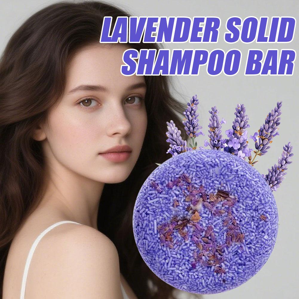60G Lavender Solid Shampoo Bar - Bar Soap Shampoo Solid ulasan dan harga