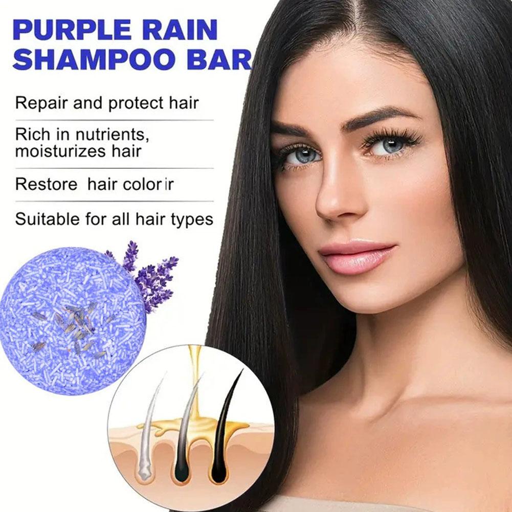 60G Lavender Solid Shampoo Bar - Bar Soap Shampoo Solid ulasan dan harga